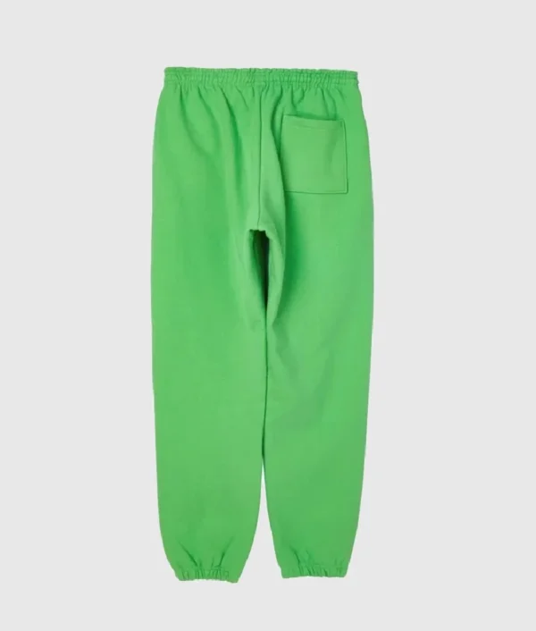 Green Sp5der Sweatpants 1