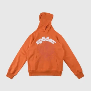 Orange Websuit Sp5der Hoodie 1