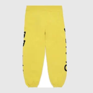 Sp5der Beluga Sweatpants Yellow 2