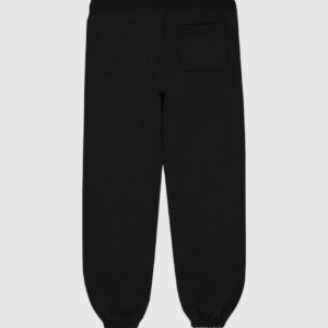 Sp5der Souvenir Sweatpants Black Sp5 Logo White