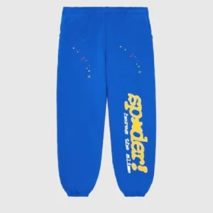 Sp5der TC Sweatpants Blue 3